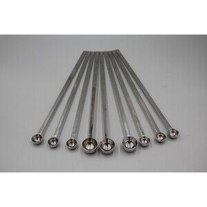 Vollrath (6 Tsp)/(3 Tbsp) 9 pcs Long Handle Measuring Spoons 16" Stainless Steel